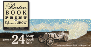 Boston Book, Paper and Ephemera Virtual Satellite Show
